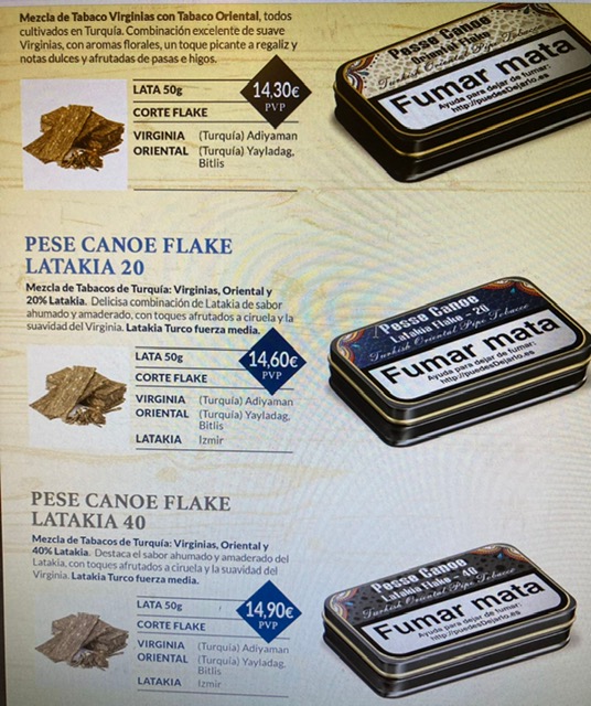 pesse canoe tobacco Gladora Tobacco Pesse Canoe Range | Tobacco Talk