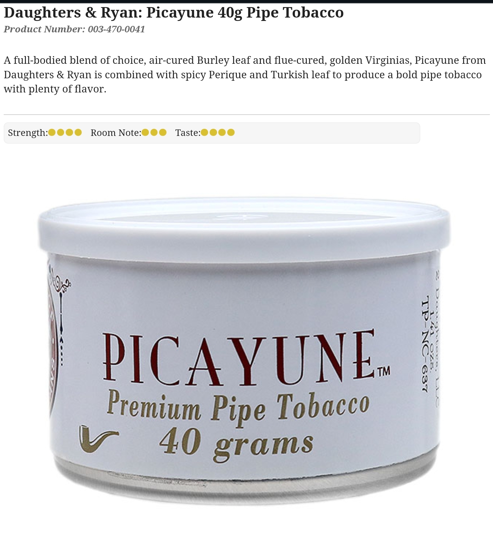 High nicotine content suggestions | Tobacco Talk